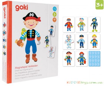 Магнитная игра Профессии_GOKI_43 магнита_8 карточек