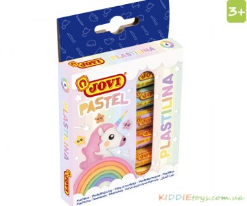 Пластилин JOVI_Pastel_6 цветов по 15 грамм